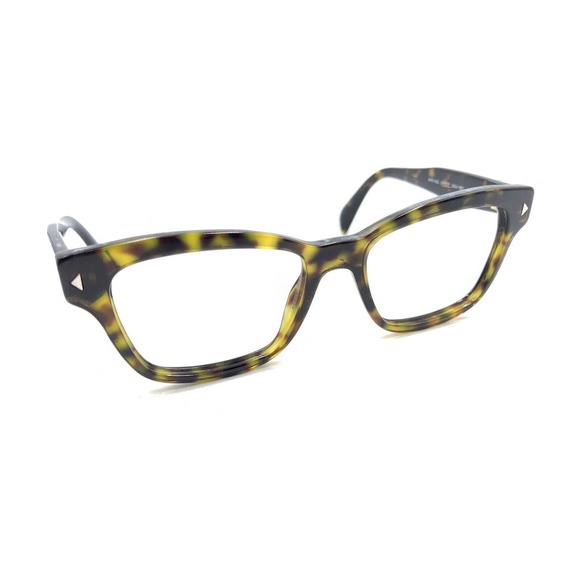 Prada VPR 10S 2AU-1O1 Tortoise Brown Eyeglasses Frames 51-17 140 Italy Men Women - Picture 1 of 12